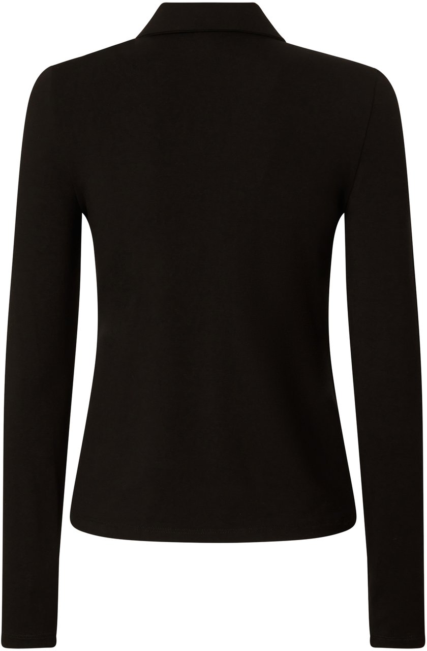 Pinko T-Shirts And Polos Nero Limousine Zwart