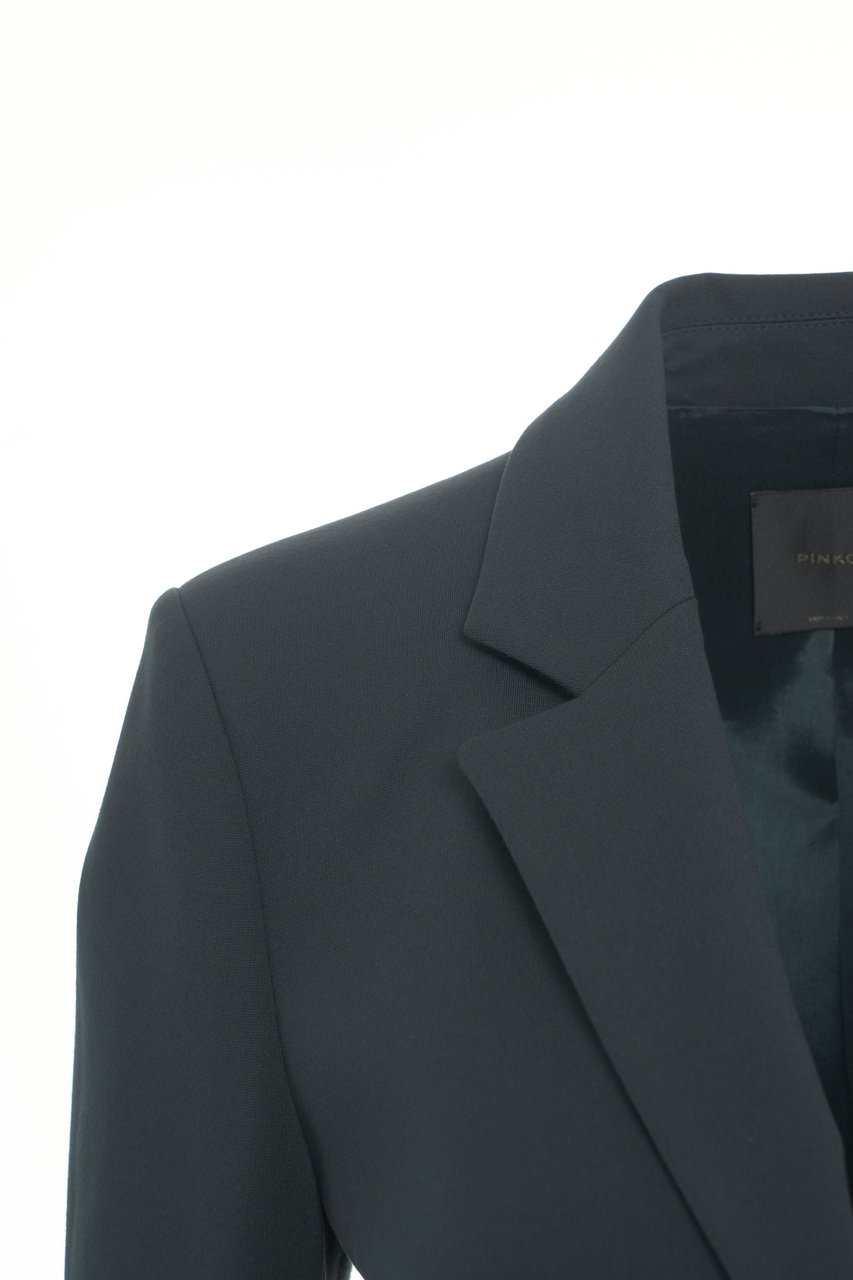 Pinko Single-breasted blazer 'Ruota' Groen