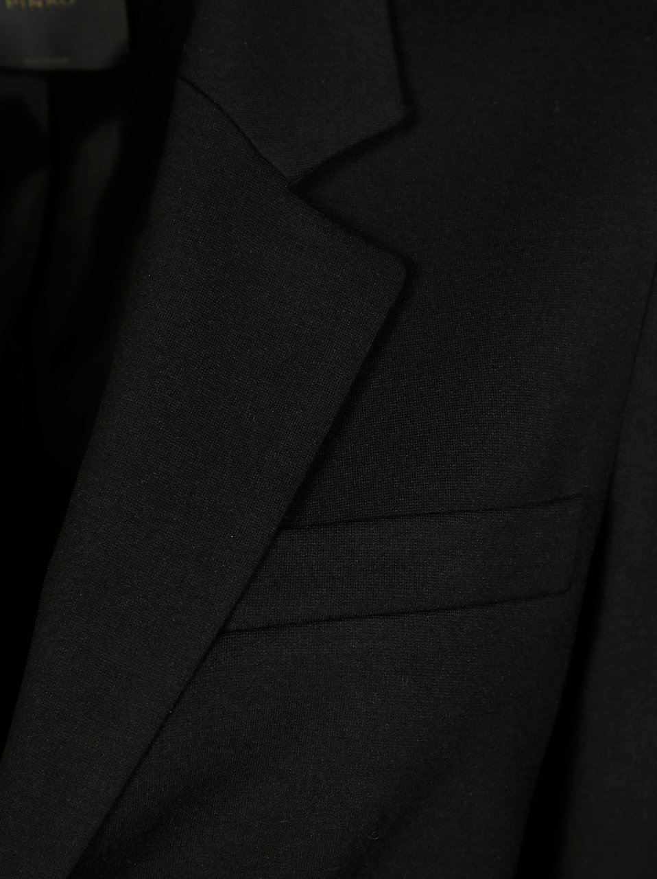 Pinko Wheel Knitted Jacket Zwart