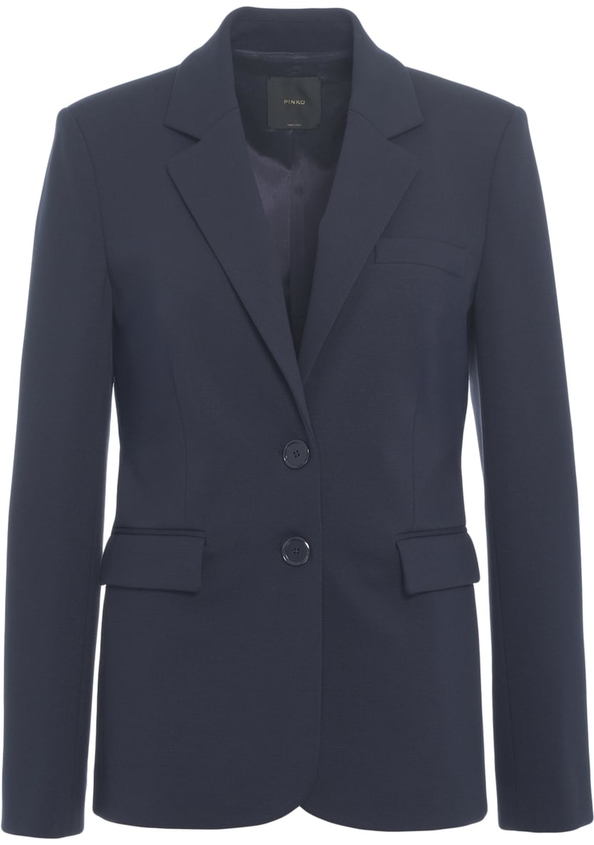 Pinko Blazer monopetto 'Ruota' Blauw