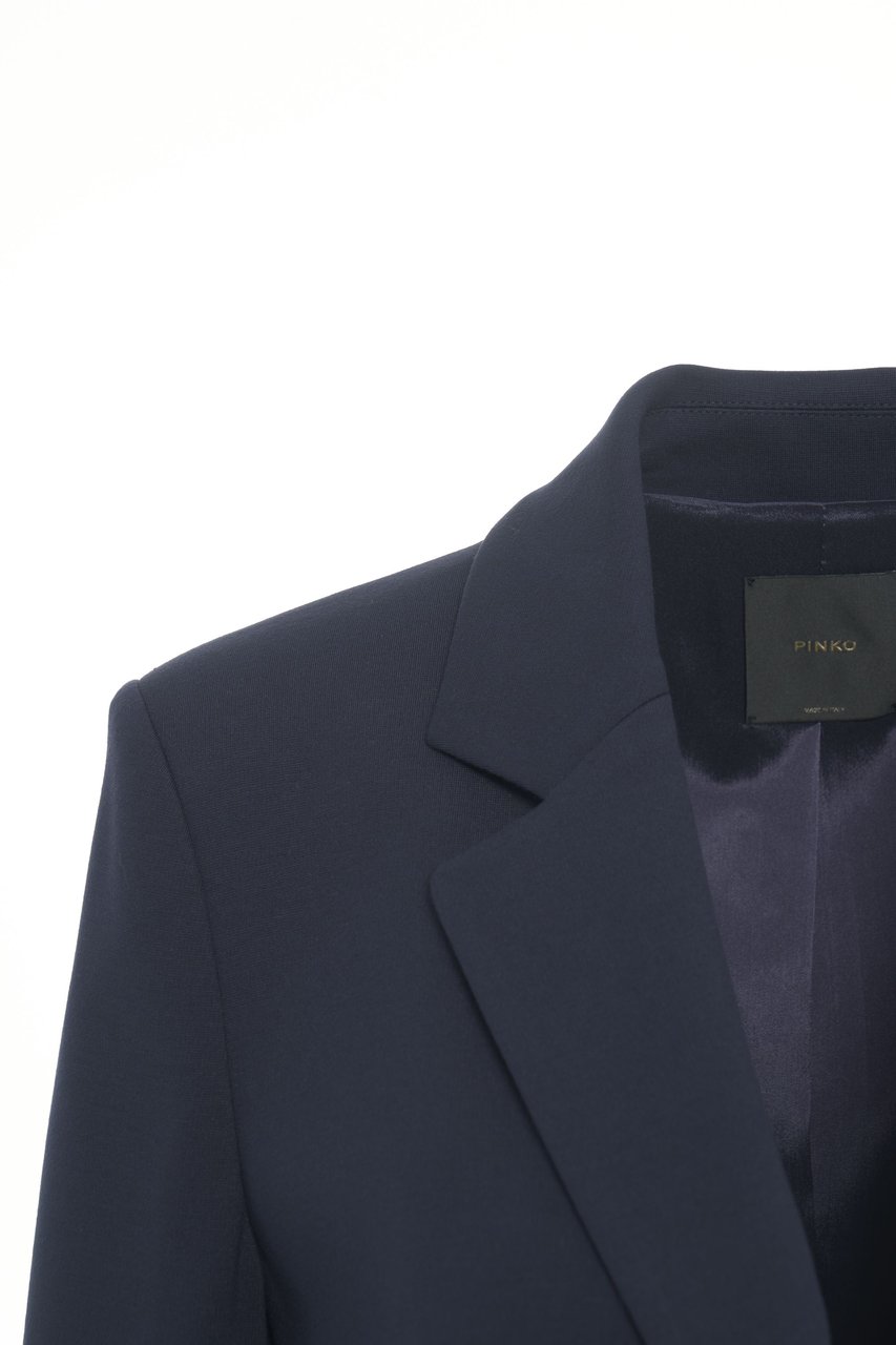Pinko Blazer monopetto 'Ruota' Blauw