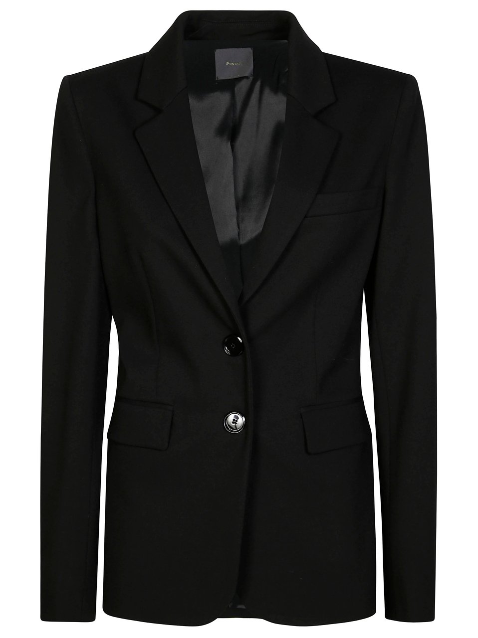 Pinko Wheel Knitted Jacket Zwart