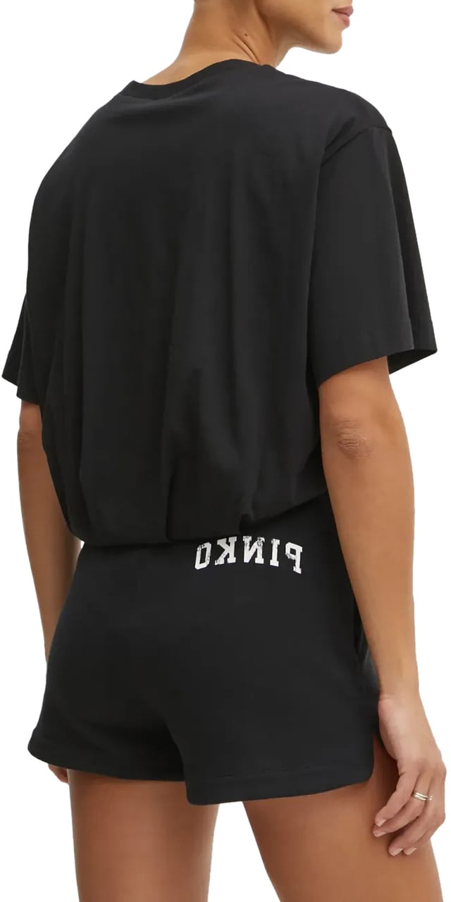 Pinko T-Shirts And Polos Nero Limousine Zwart