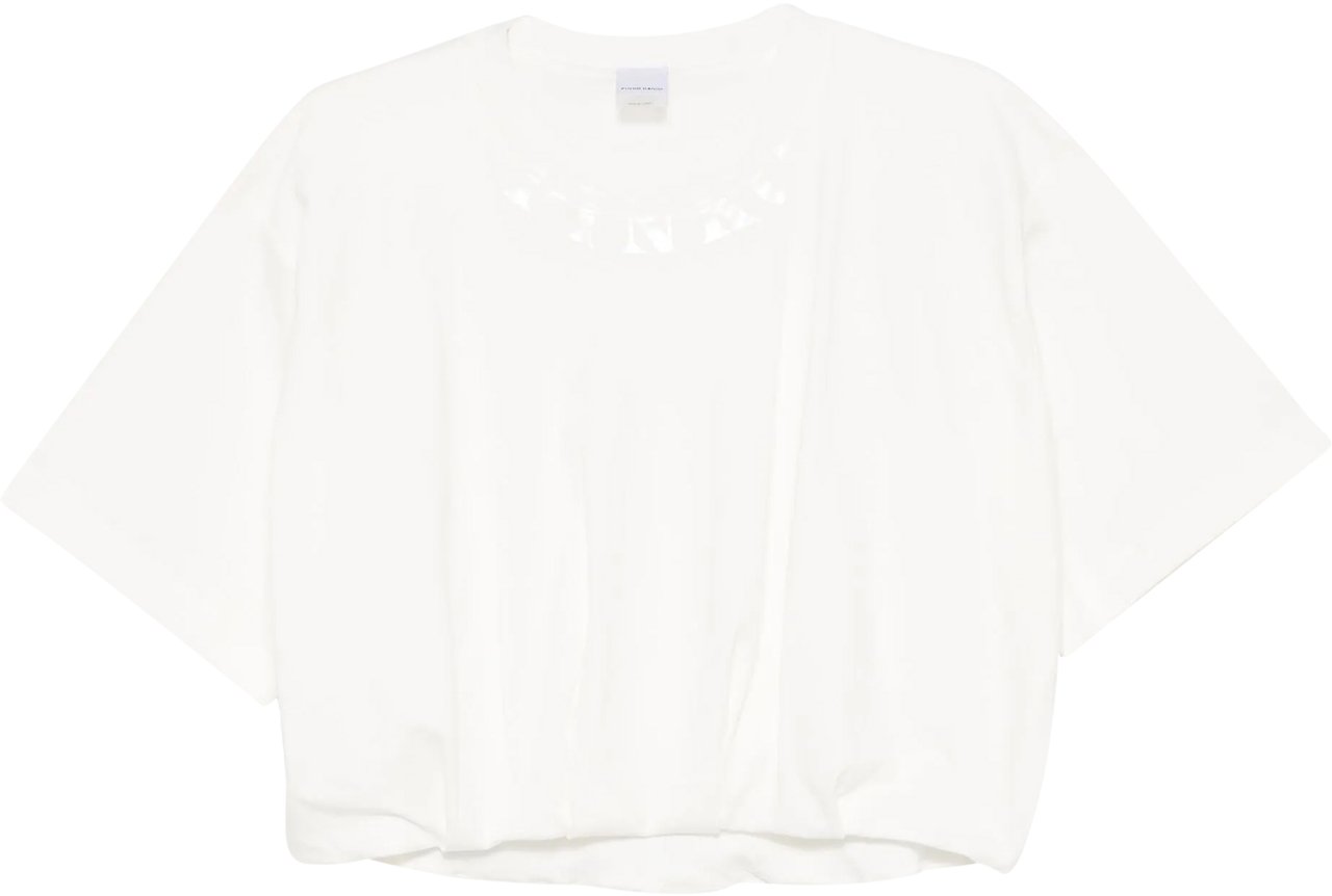Pinko T-Shirts And Polos White Wit