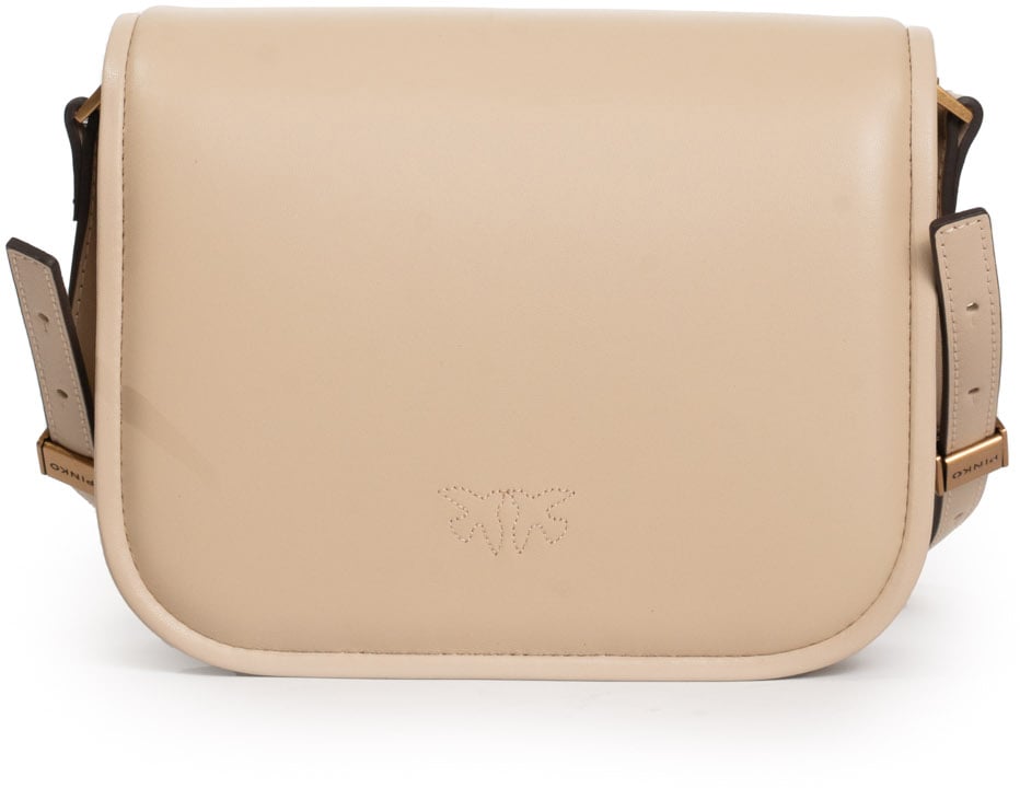 Pinko Bags Beigegrigio Fumoantique Gold Beige