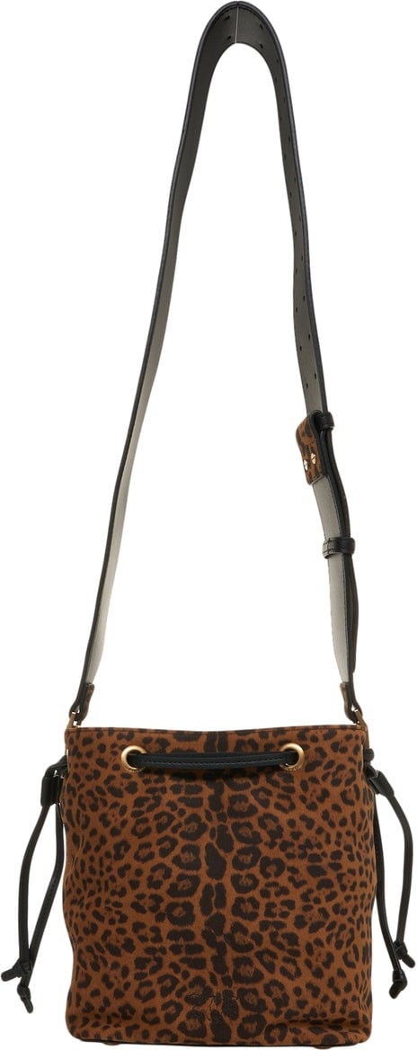 Pinko Bucket bag with animal print Bruin