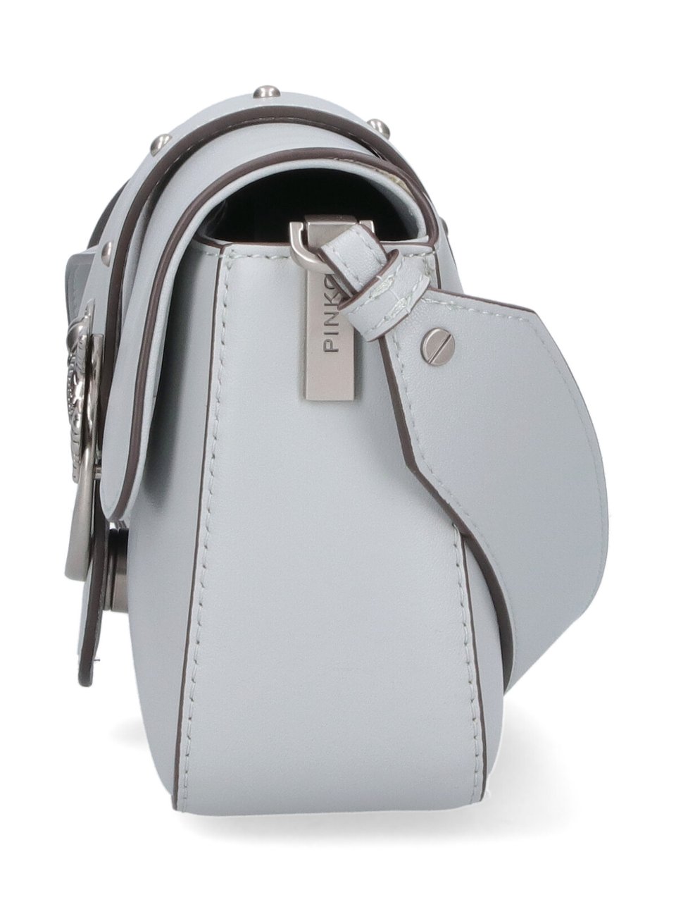 Pinko Soft Leather Shoulder Bag Wit