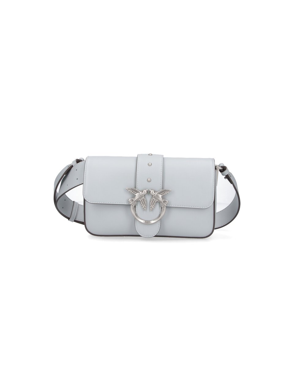 Pinko Soft Leather Shoulder Bag Wit