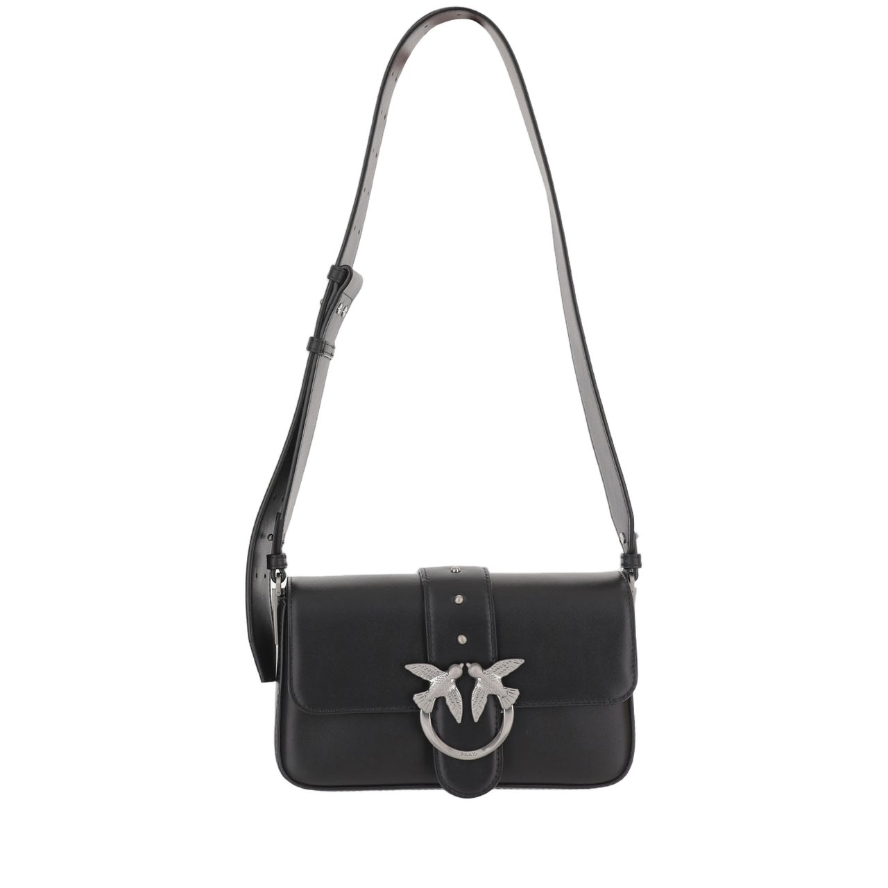 Pinko Love One Mini Leather Bag Wit