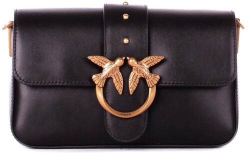 Pinko Bags Nero Gold Divers