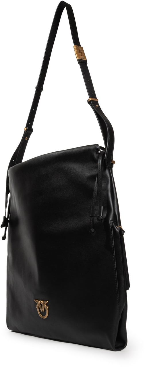 Pinko Bags Neroantique Gold Goud