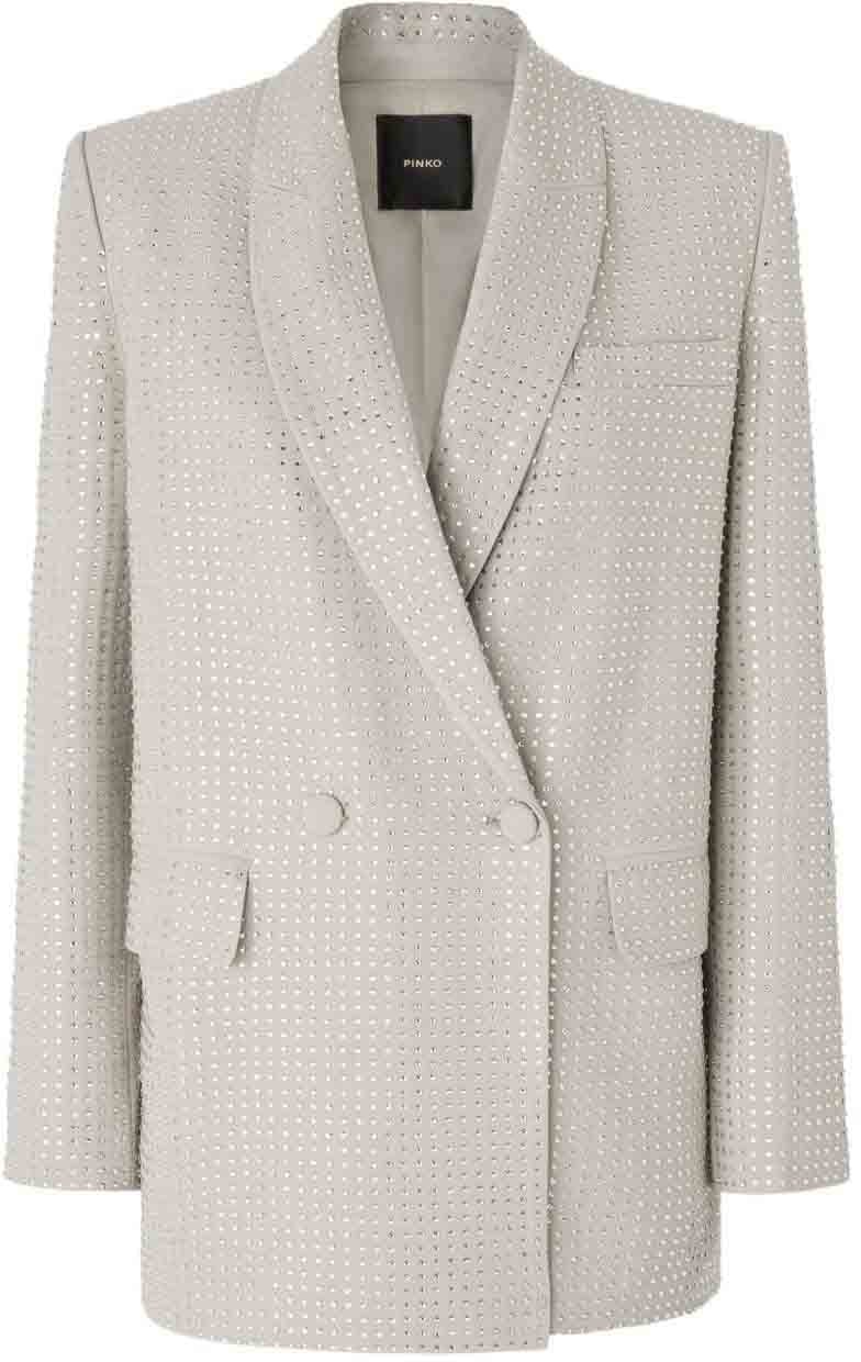 Pinko Jackets Grey Grijs