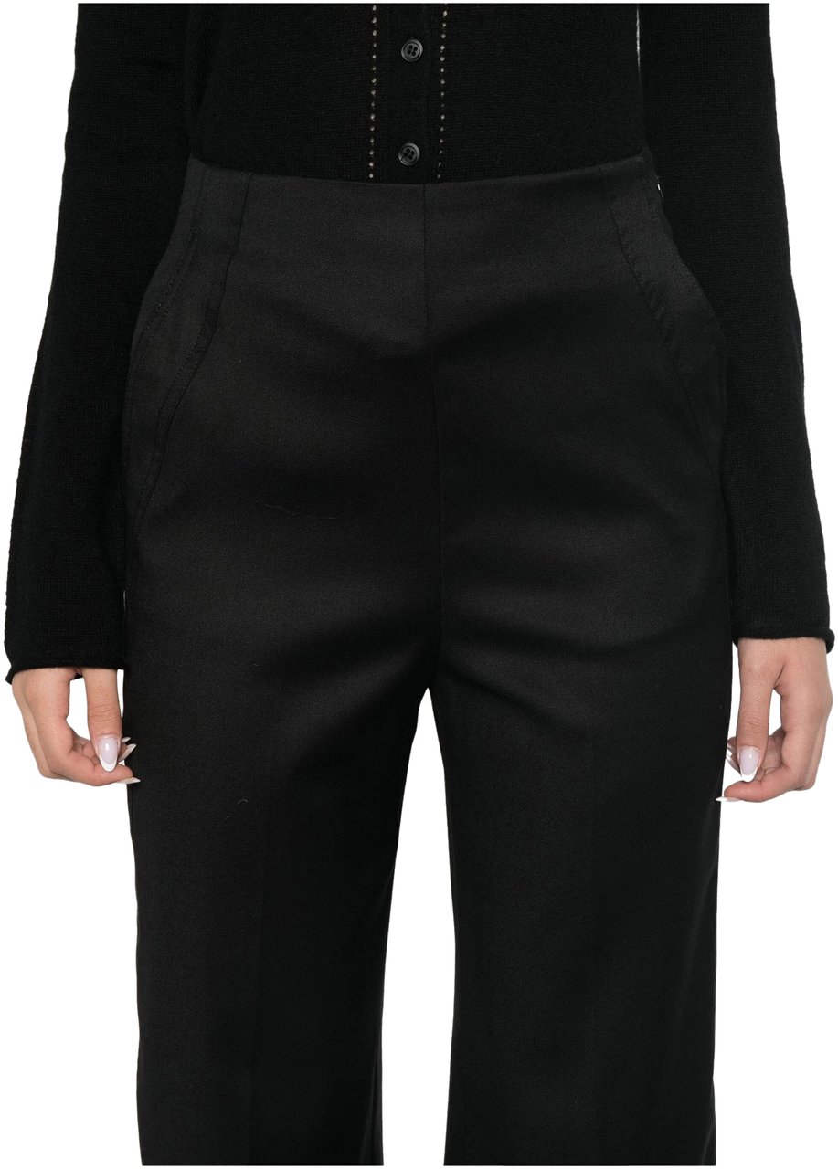 Pinko Trousers Black Zwart