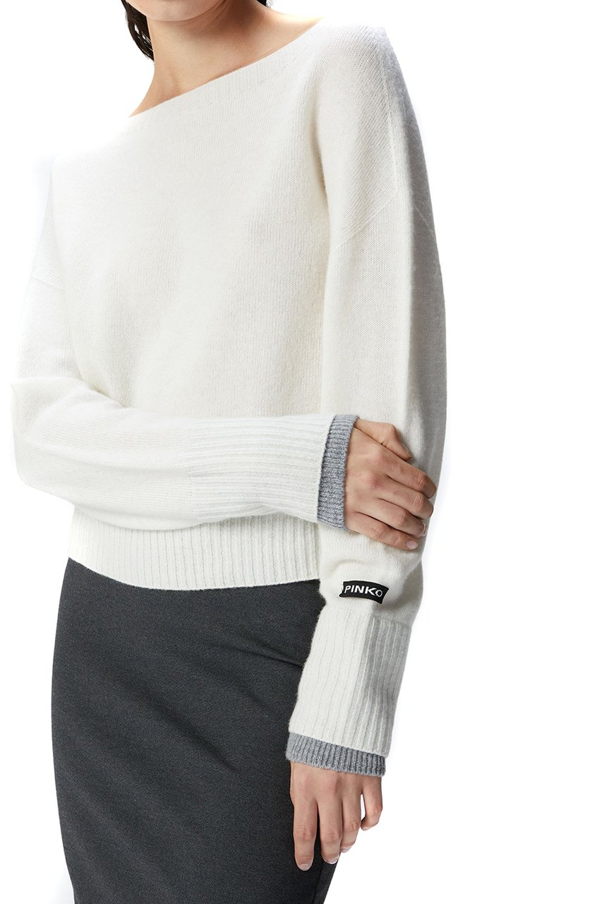 Pinko PINKO White Knitwear Wit