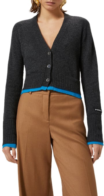Pinko Sweaters Grigioturchese Divers