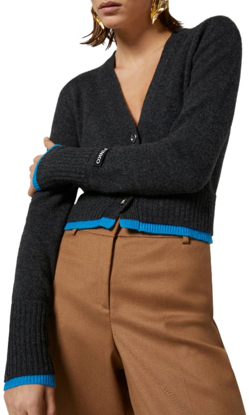 Pinko Sweaters Grigioturchese Divers