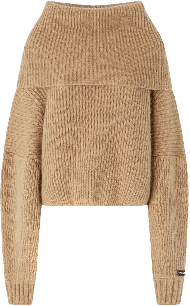 Pinko Sweaters Beige Beige