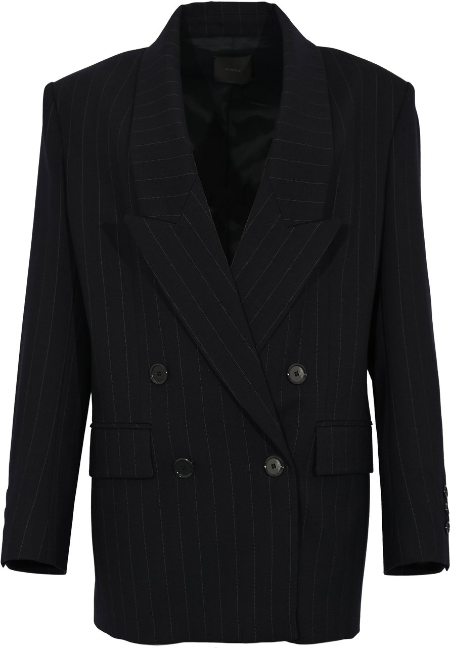 Pinko Jackets Blue Blauw