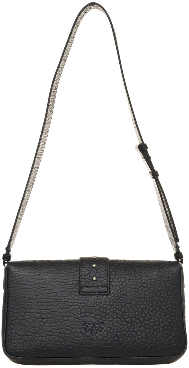 Pinko Borsa a spalla 'Love Bag Slouchy' Zwart