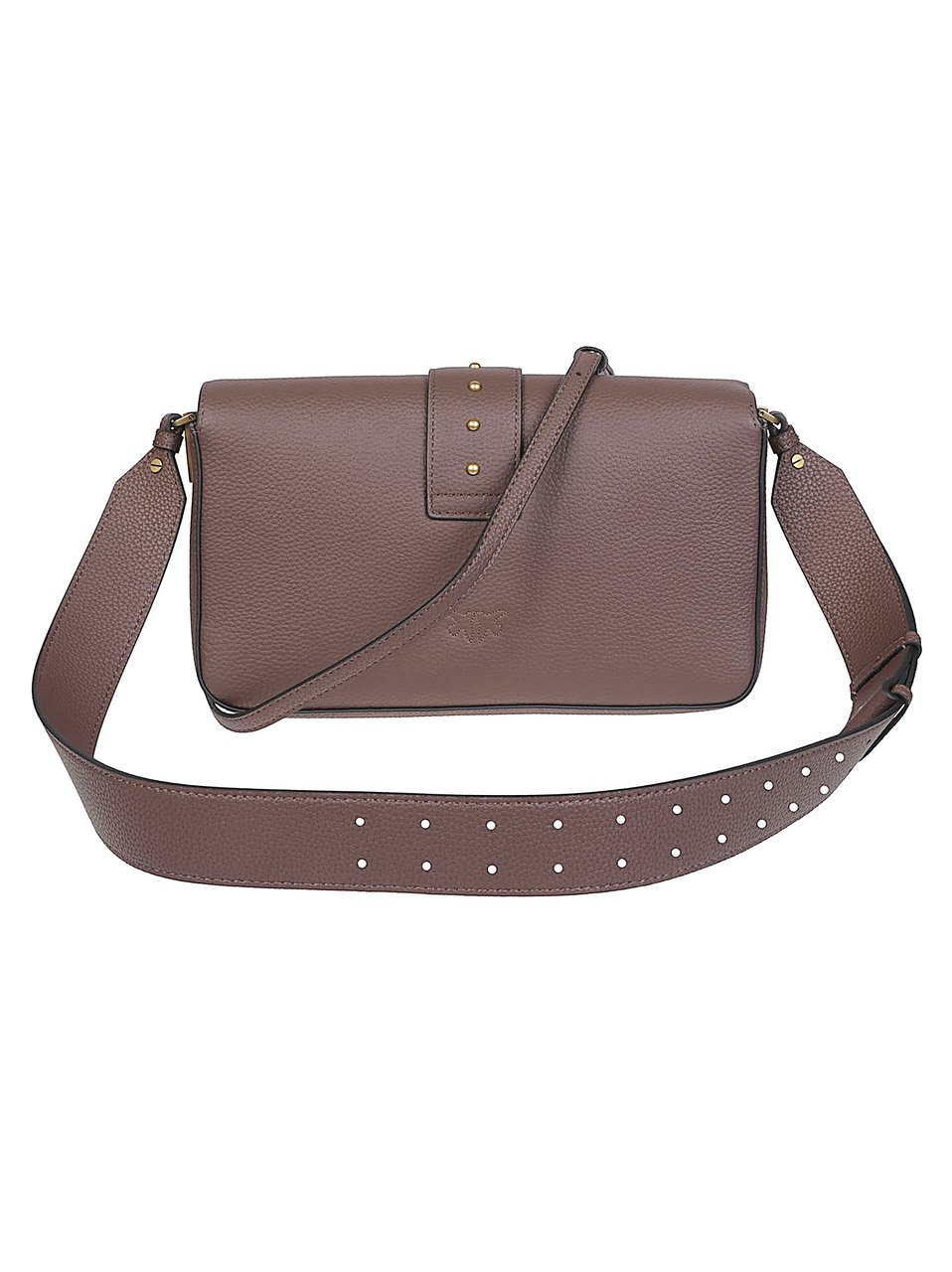 Pinko Love One Slouchy Classic Bag Brown Bruin