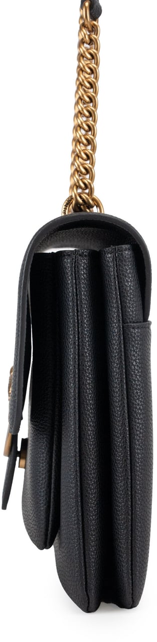 Pinko Love Soft Big Nero-Antique Gold Zwart