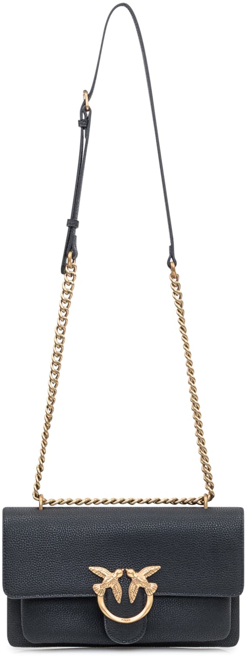 Pinko Borsa Love One Soft Mini Zwart