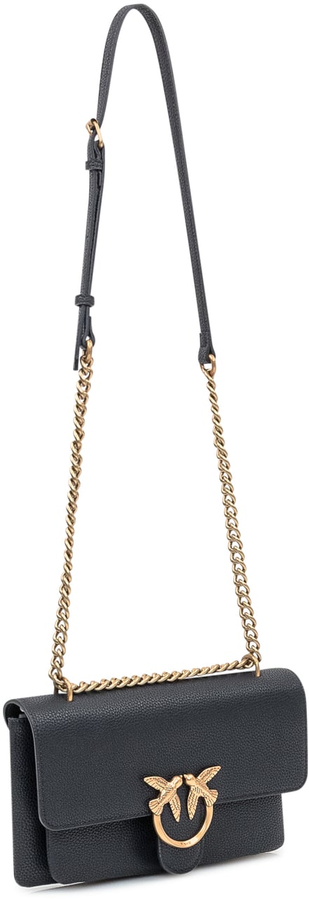 Pinko Borsa Love One Soft Mini Zwart