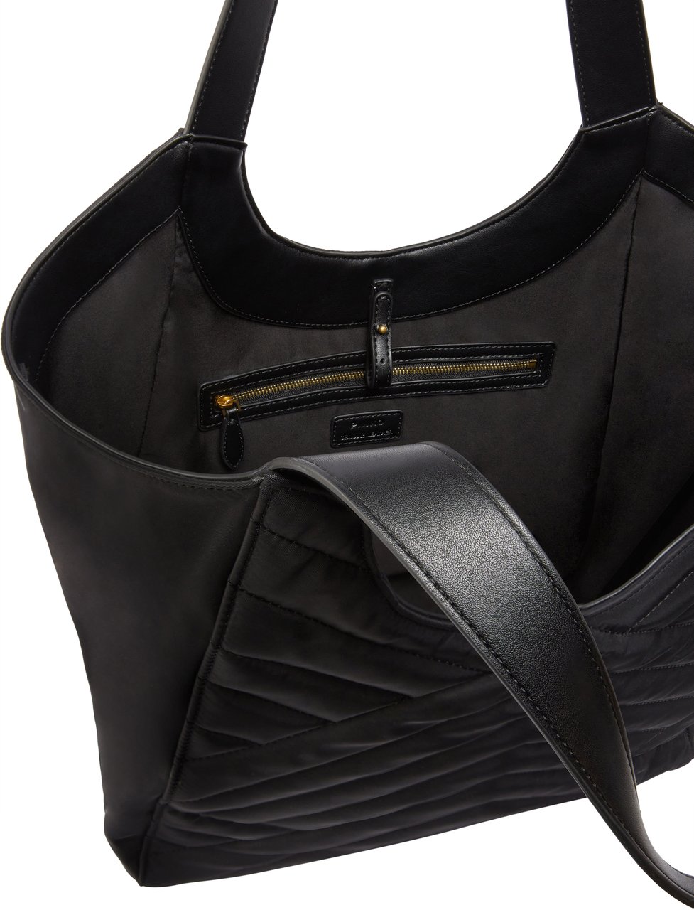 Pinko Bags Neroantique Gold Goud