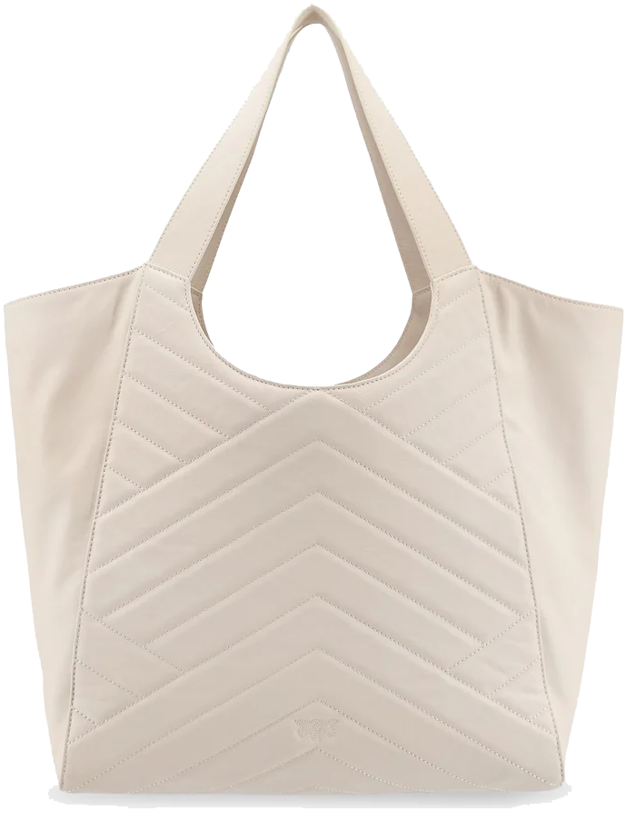 Pinko Bags Bianco Setaantique Gold Goud