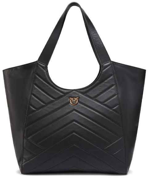 Pinko Bags Neroantique Gold Goud