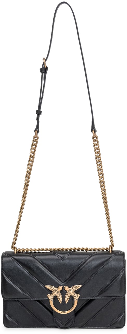 Pinko Borsa Love One Classic Light Zwart