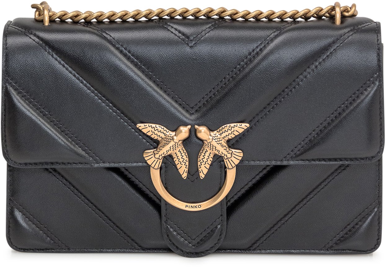 Pinko Borsa Love One Classic Light Zwart