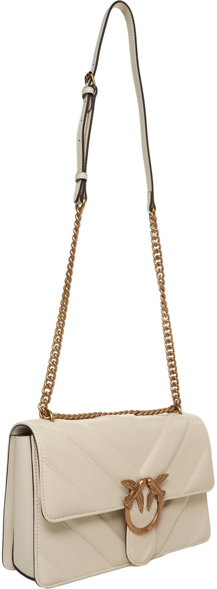 Pinko Crossbody bag 'Love Bag' Wit