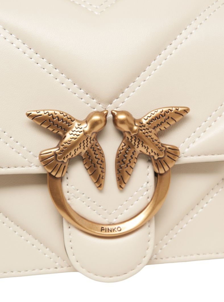 Pinko Borsa a spalla 'Love Bag' Beige