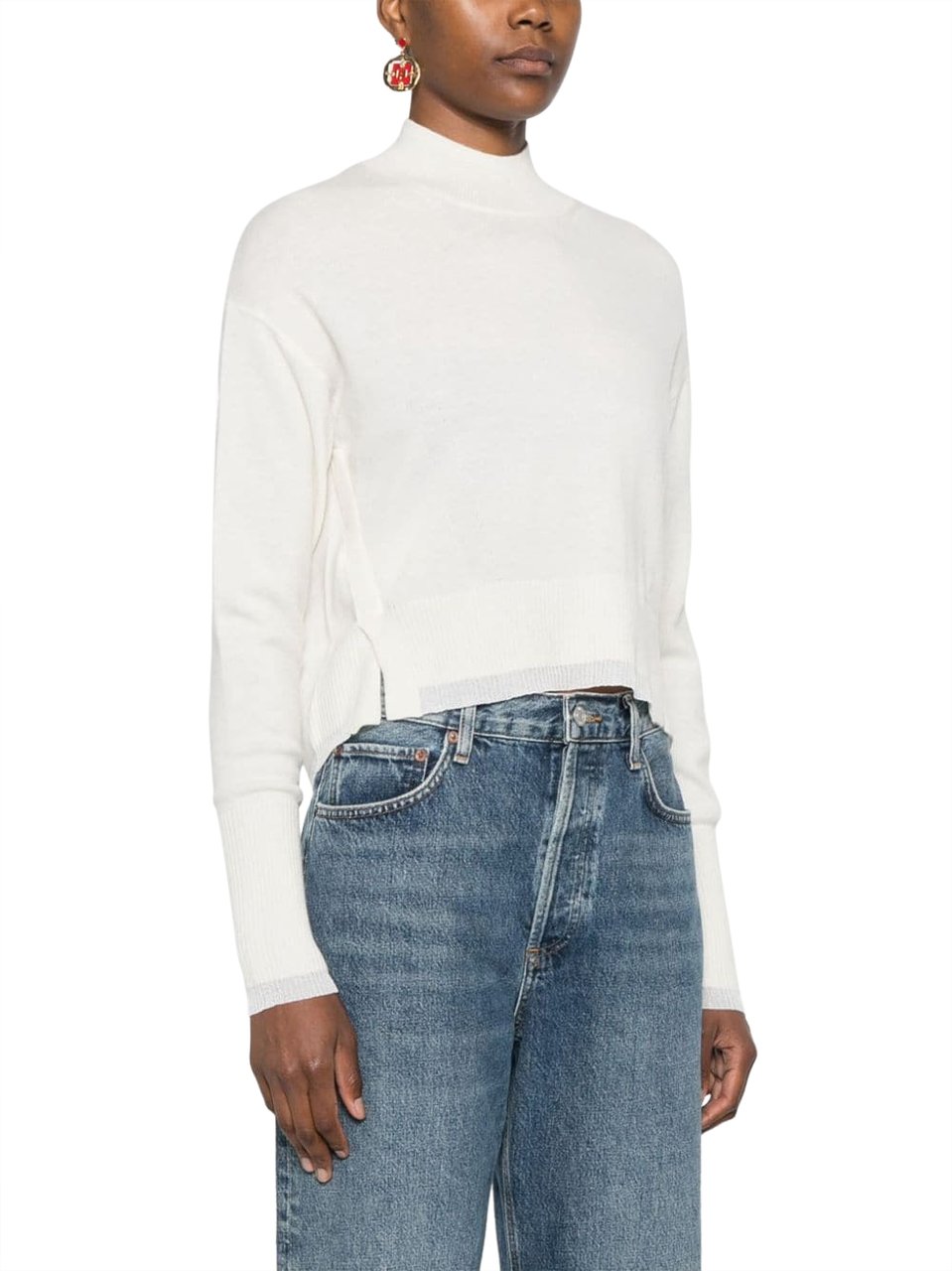 Pinko Sweaters White Wit