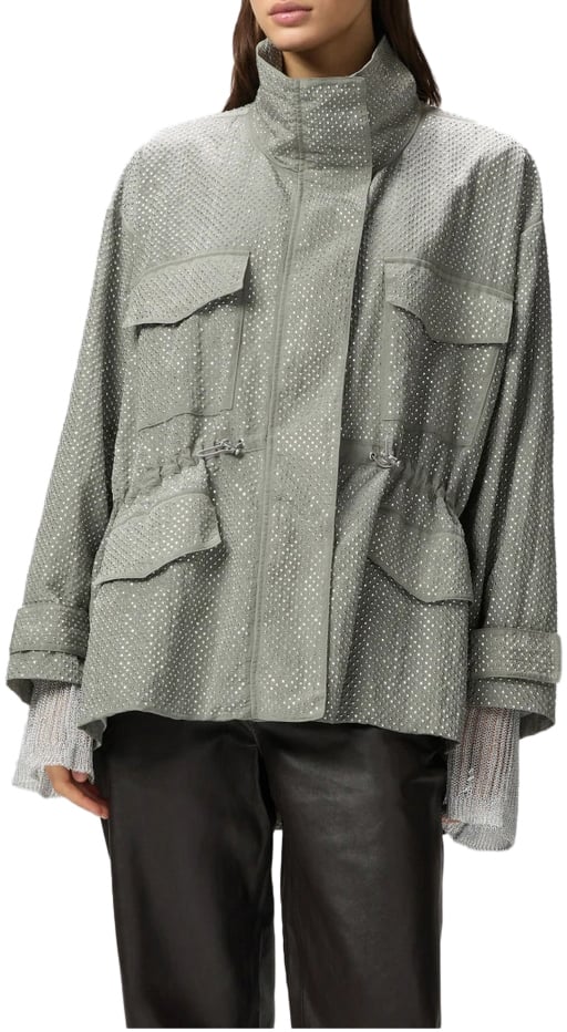 Pinko Jackets Gray Grijs