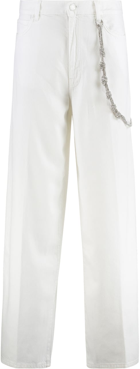 Pinko Lauryn loose-fit jeans Wit