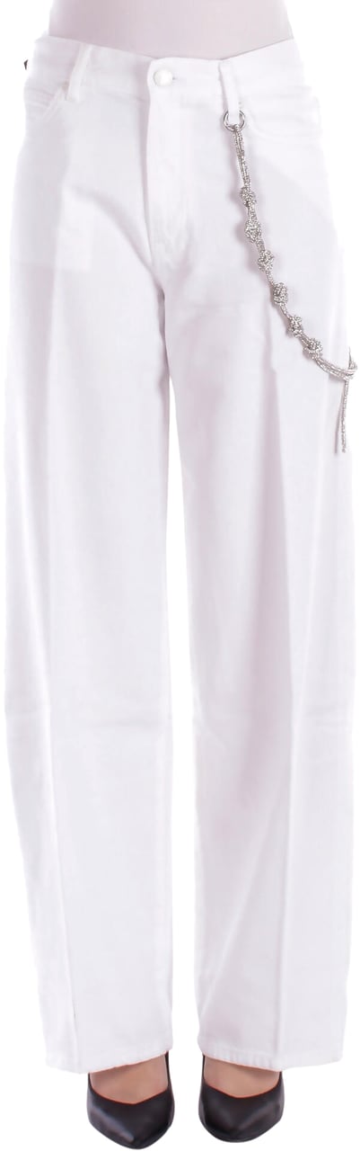 Pinko Trousers White Wit