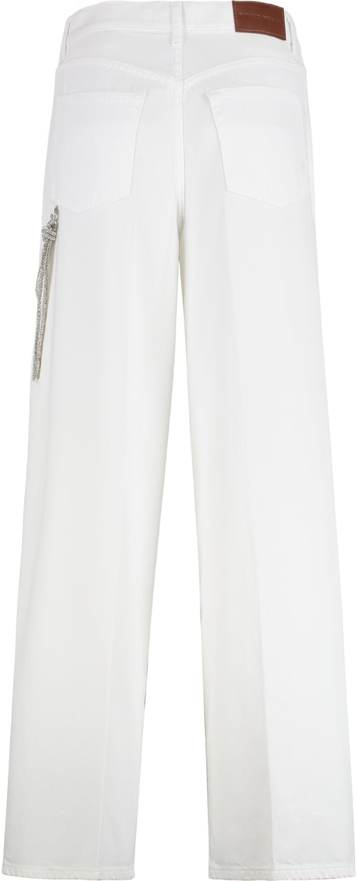 Pinko Lauryn loose-fit jeans Wit