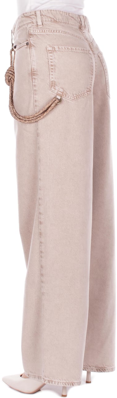 Pinko Trousers Beige Beige