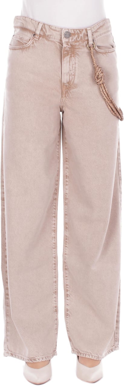 Pinko Trousers Beige Beige
