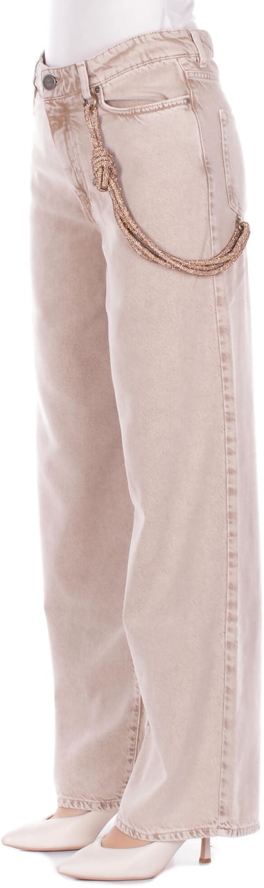 Pinko Trousers Beige Beige