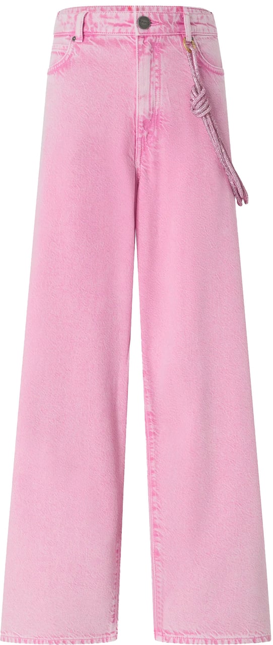 Pinko Trousers Pink Roze
