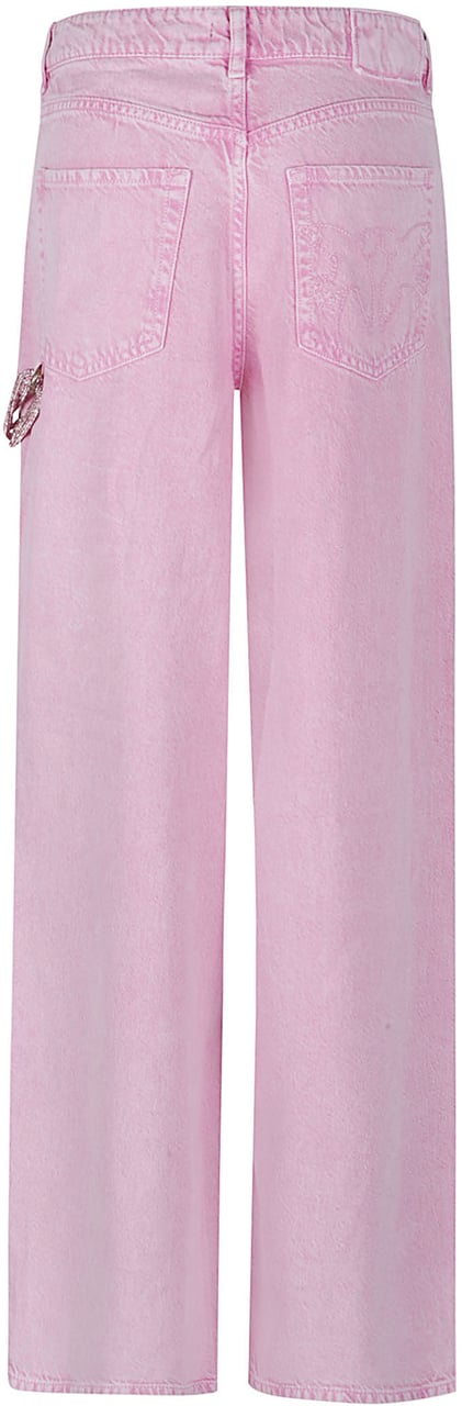 Pinko Lauryn Loose Jeans Pink Roze