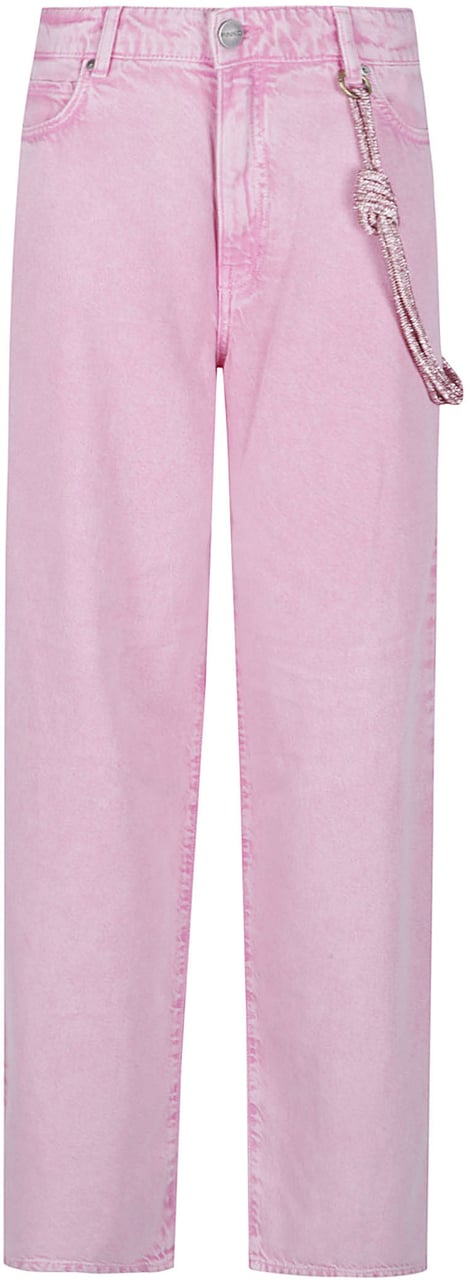 Pinko Lauryn Loose Jeans Pink Roze