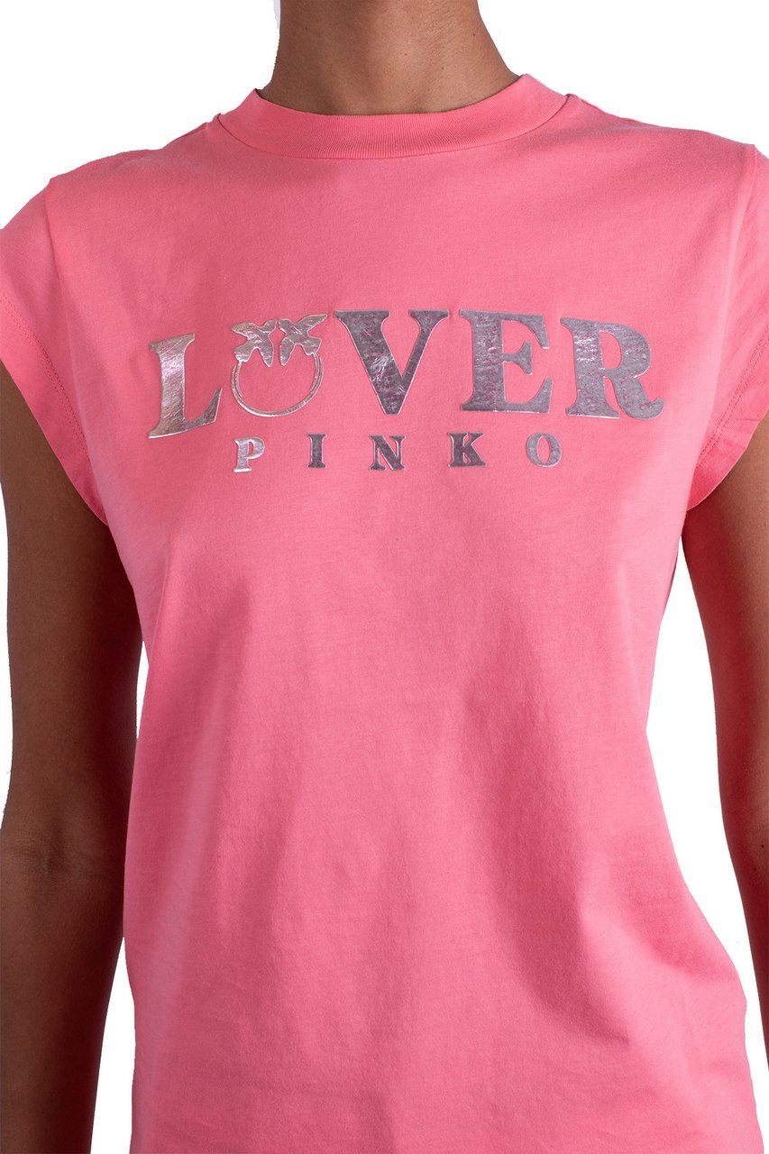Pinko T-shirt Pink Roze