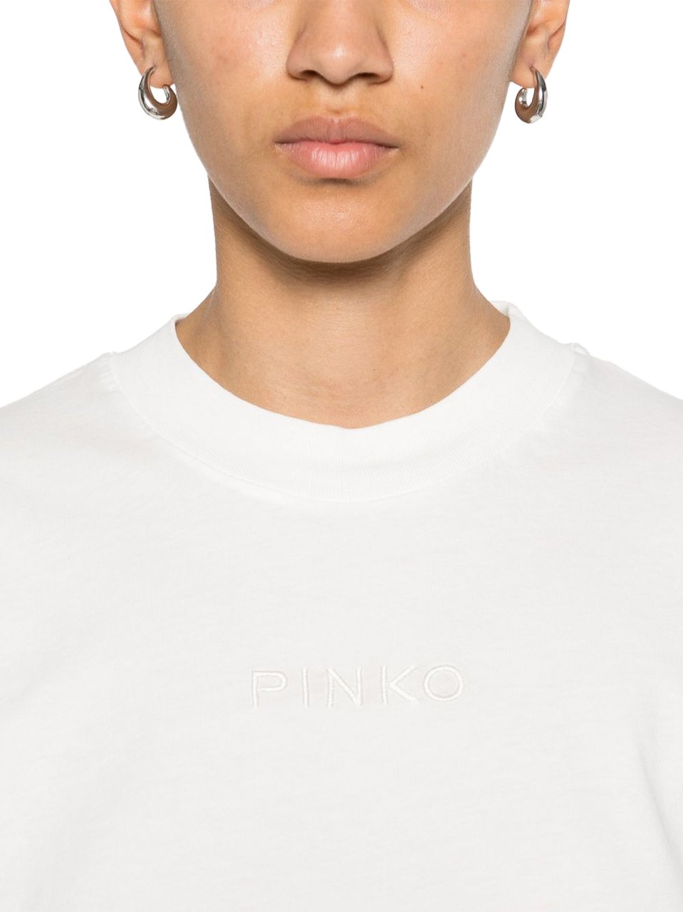 Pinko T-Shirts And Polos White Wit