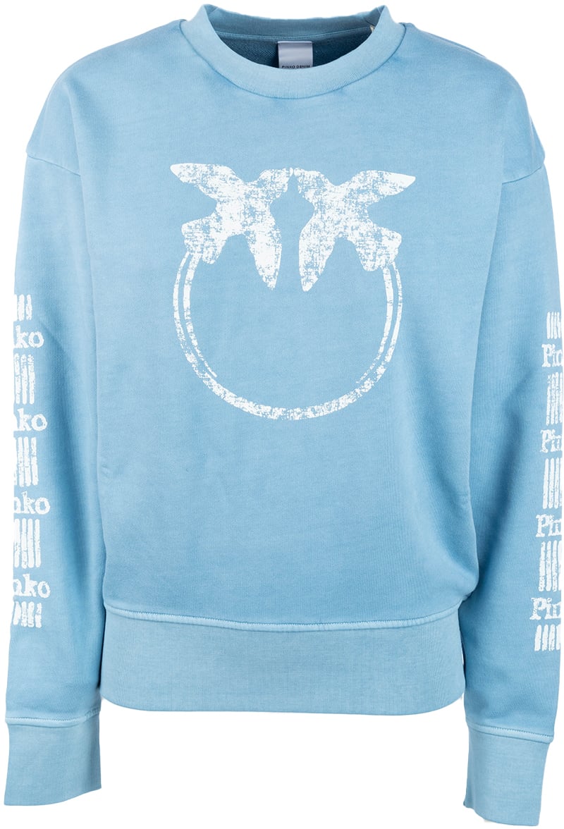 Pinko Sweaters Blue Blauw