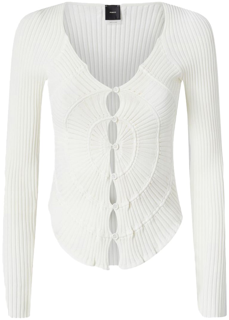 Pinko Sweaters White Wit