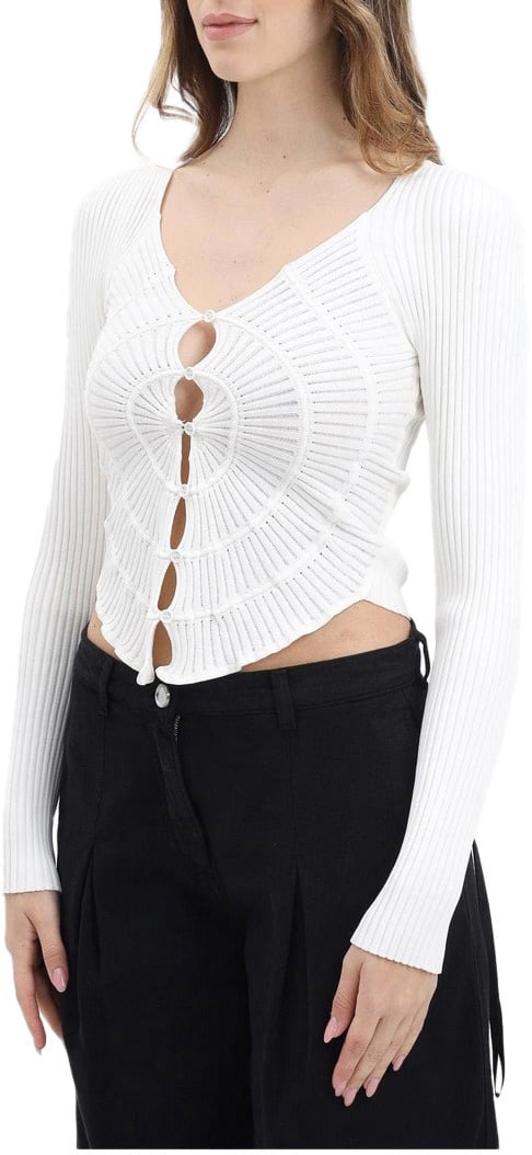 Pinko Sweaters White Wit